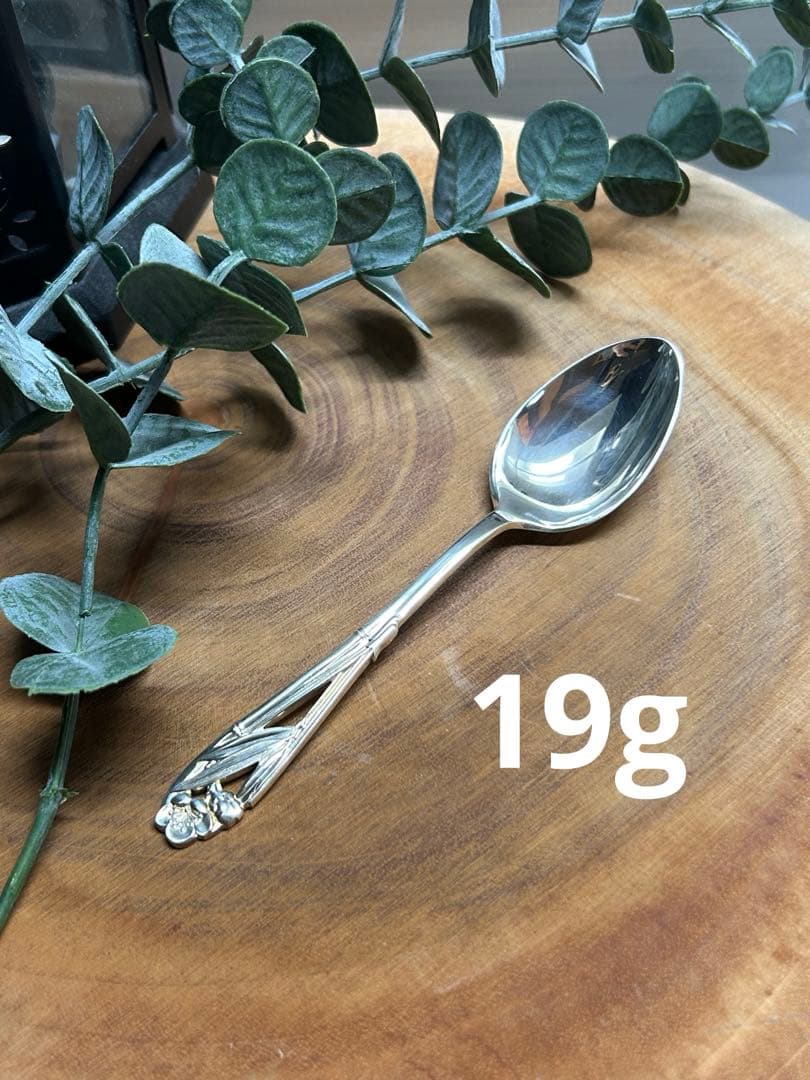 銀製　スプーン　silver刻印あり　19g