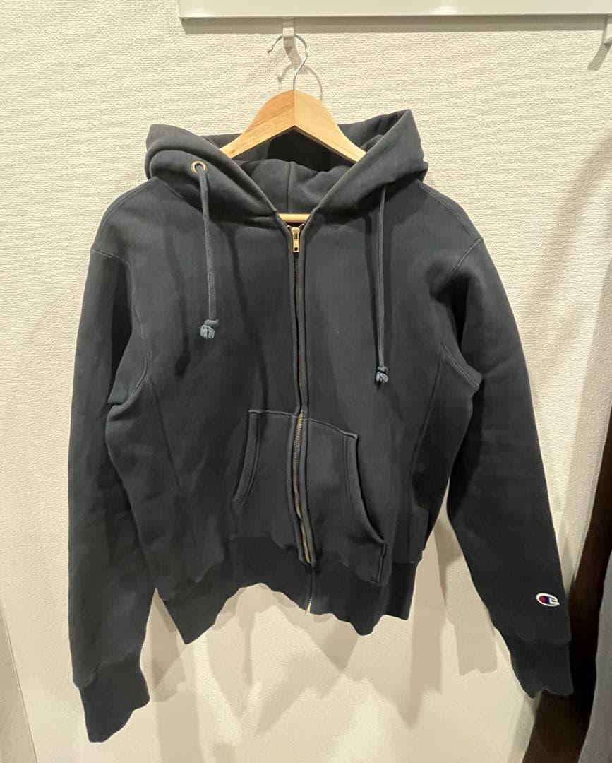 champion リバースウィーブジップアップパーカー　70s 復刻　usa製