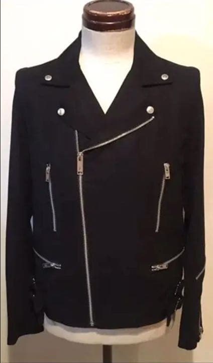 【美品】ジョンローレンスサリバン 2WAYコットン ダブル ライダース