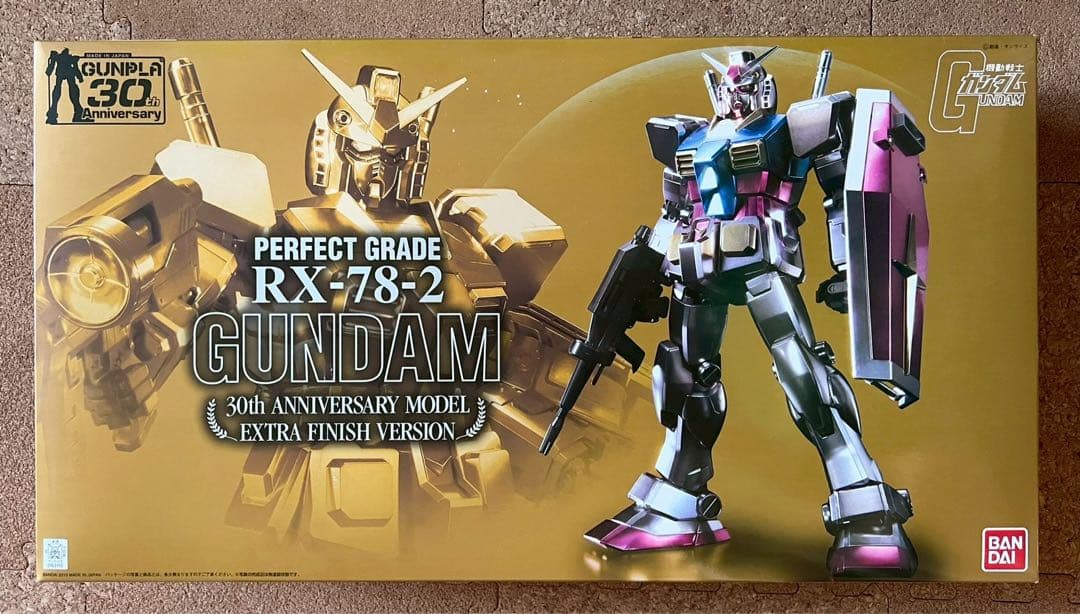 PG RX-78-2 ガンダム30周年限定モデル エクストラフィニッシュVer.