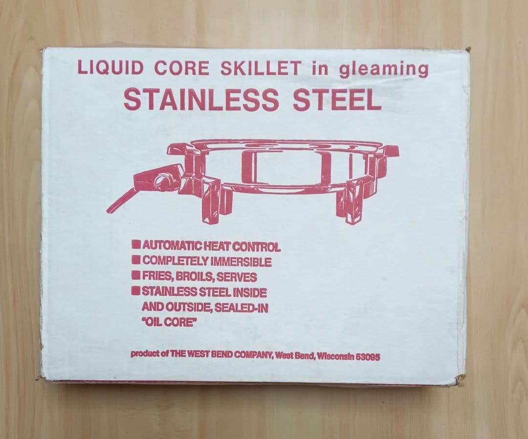 【未使用】ロイヤルクイーン 電気鍋リキッドコアLIQUID CORE ふたなし