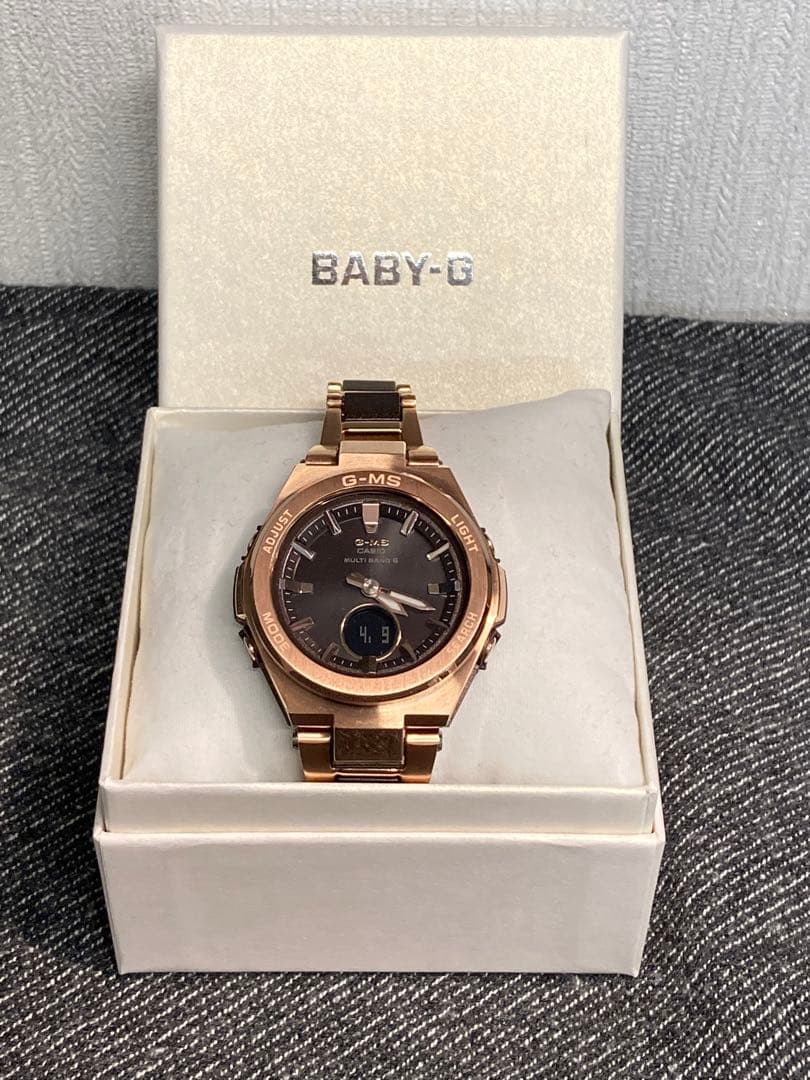 カシオ baby-G G-MS MSG-W200CG-5AJF 電波ソーラー☆ - メルカリ