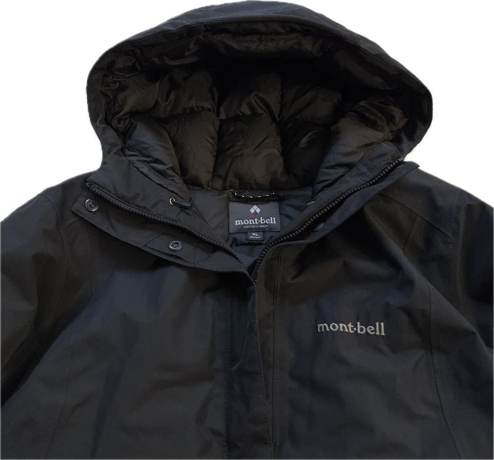 美品】モンベル ベルニナ ダウンコート XL 800FP ロング丈 Aライン