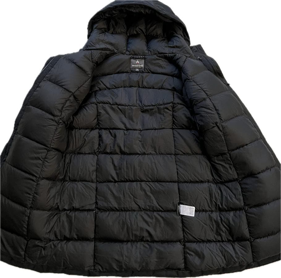 美品】モンベル ベルニナ ダウンコート XL 800FP ロング丈 Aライン