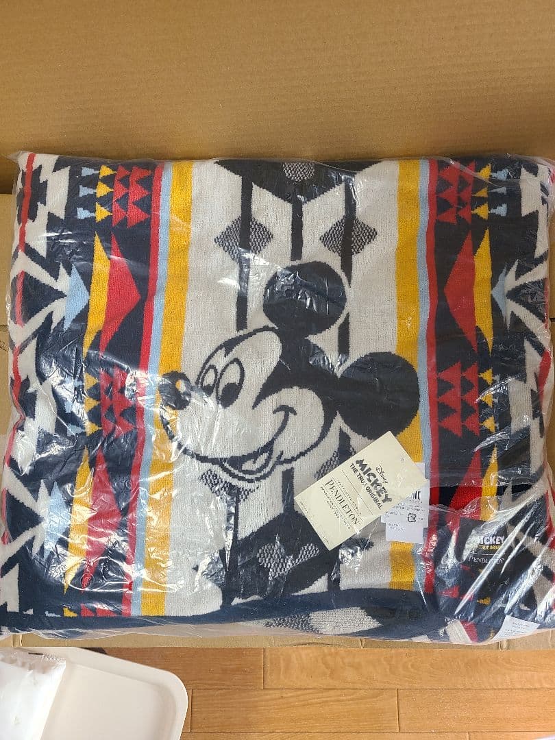 【新品】レア ペンドルトン × ミッキーマウス ブランケット 90周年 A＆F