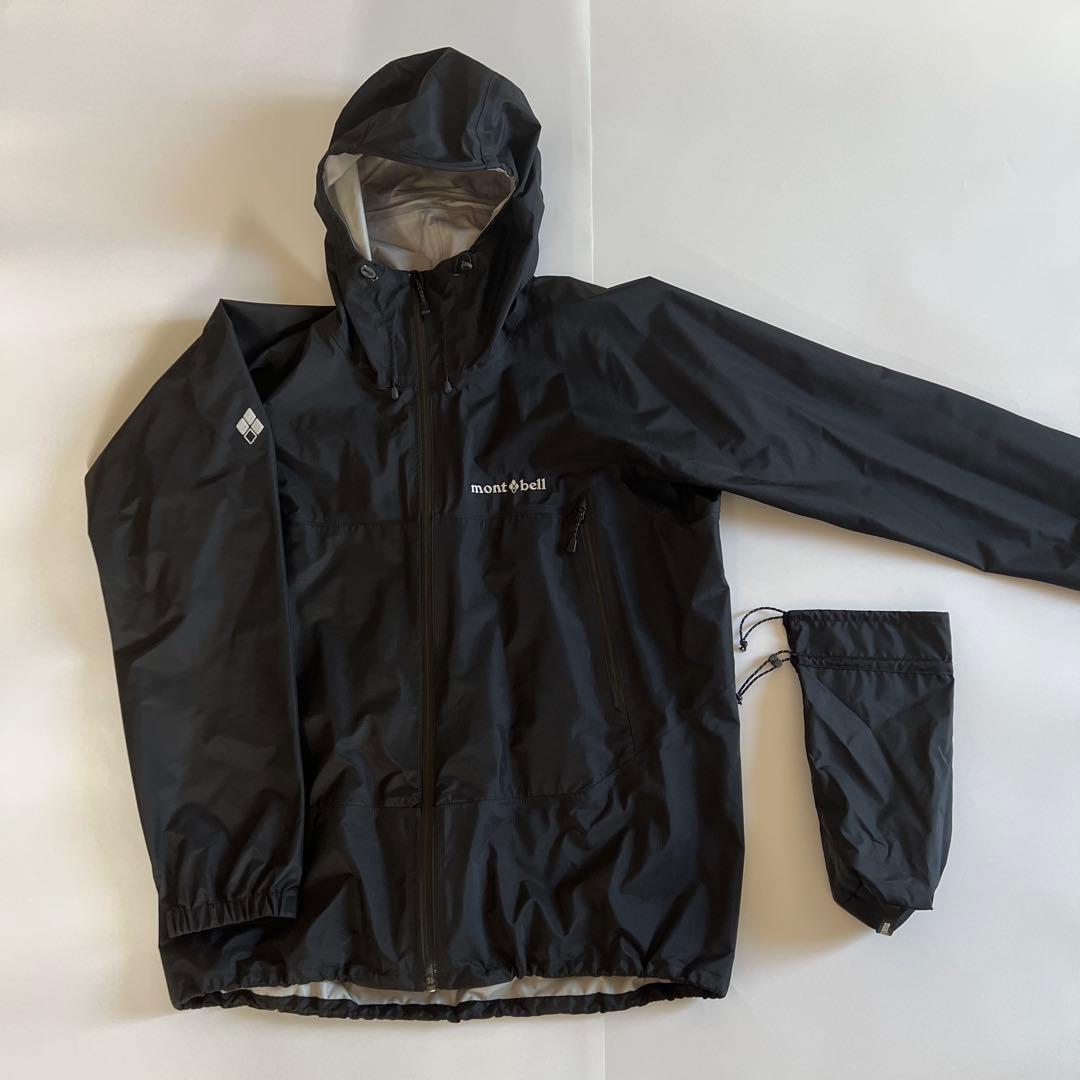 美品】モンベル レインダンサー ブラック ゴアテックス mont-bell 黒