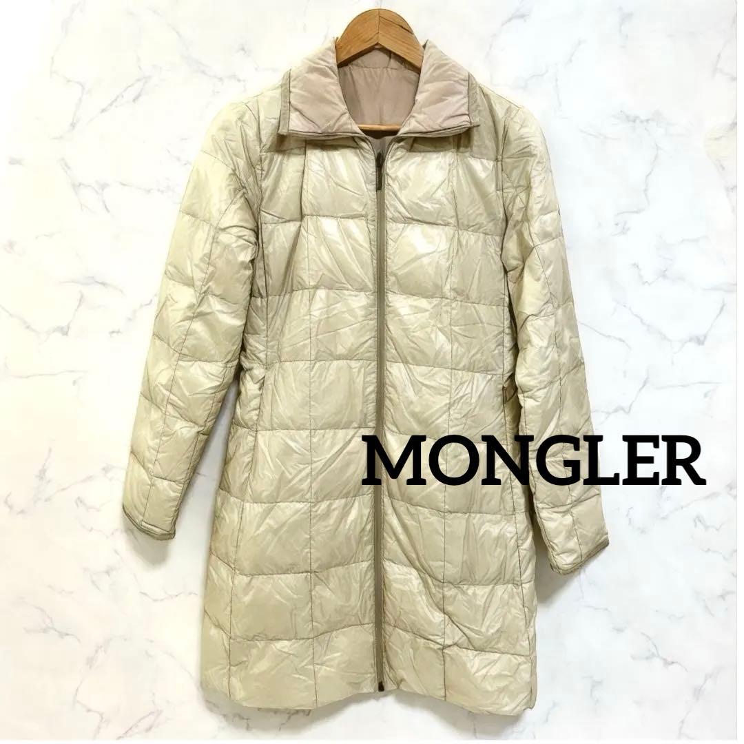 【MONCLER】ロングダウンジャケット リバーシブル Z6H0154 MONCLER（モンクレール） ダウンジャケット リバーシブル ロング