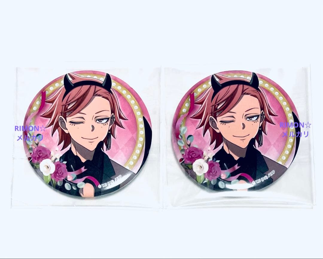 桃源暗鬼 花魁坂京夜 天使と悪魔 缶バッジ - メルカリ