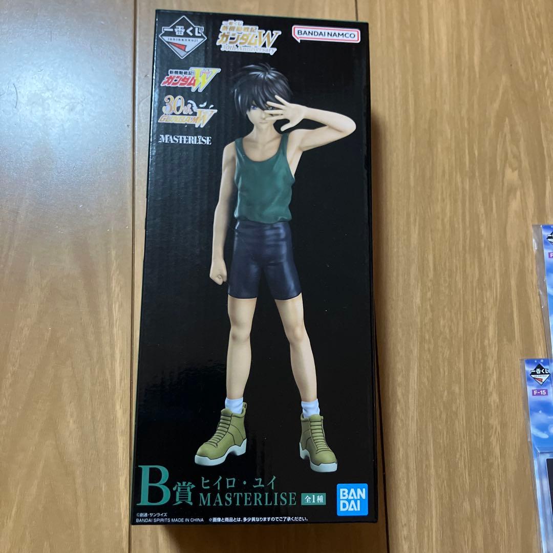 一番くじ ガンダムW 30th B賞 ヒイロ・ユイ F賞3種セット - メルカリ
