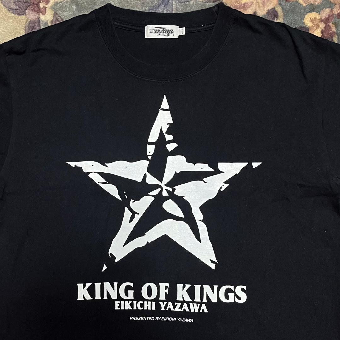 矢沢永吉】Tシャツ《古着》E.YAZAWAロゴ & 翼 旧Mサイズ - メルカリ