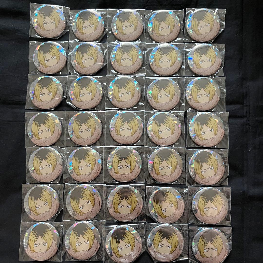 孤爪研磨 ハイキュー ofd ホログラム缶バッジ まとめ売り 痛バ ハイキュー コスモワールド ホログラム 缶バッジ アップ 孤爪研磨