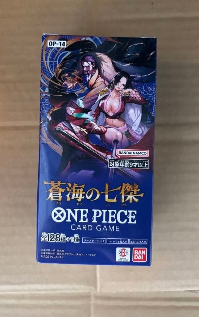 ワンピース カードゲーム OP-14 蒼海の七傑 1BOX テープ付き - メルカリ