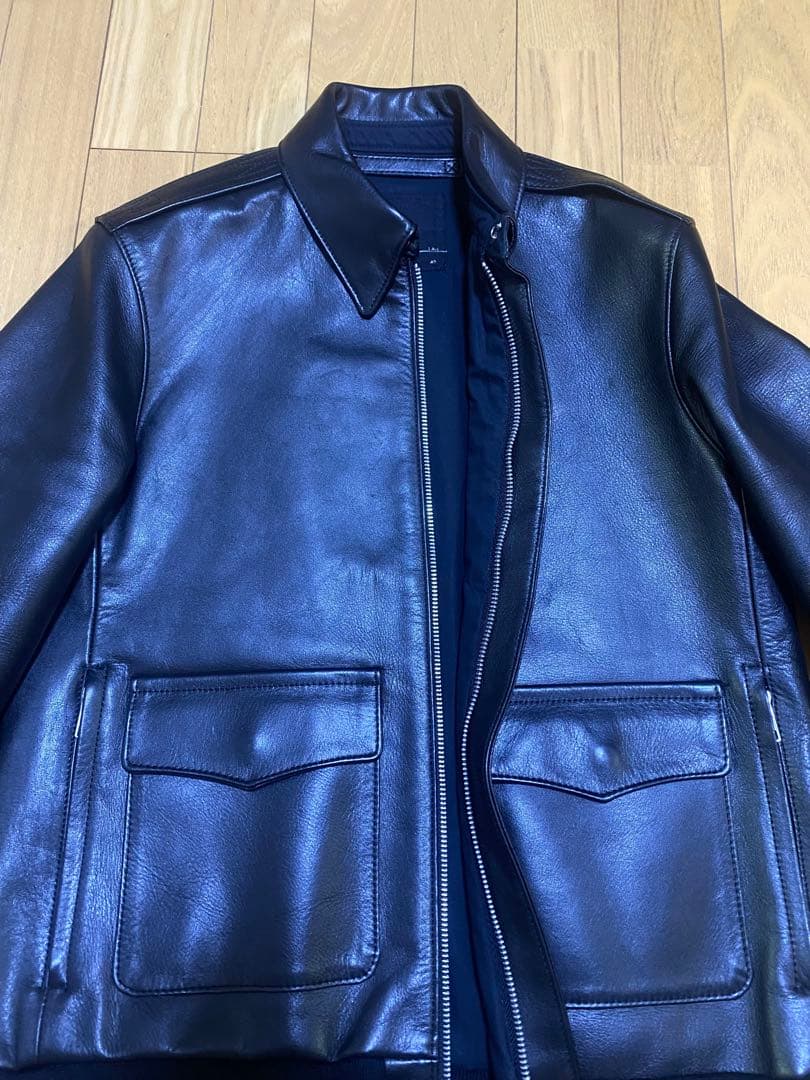 LAD MUSICIAN フライトジャケット型レザージャケット42 A2 - メルカリ
