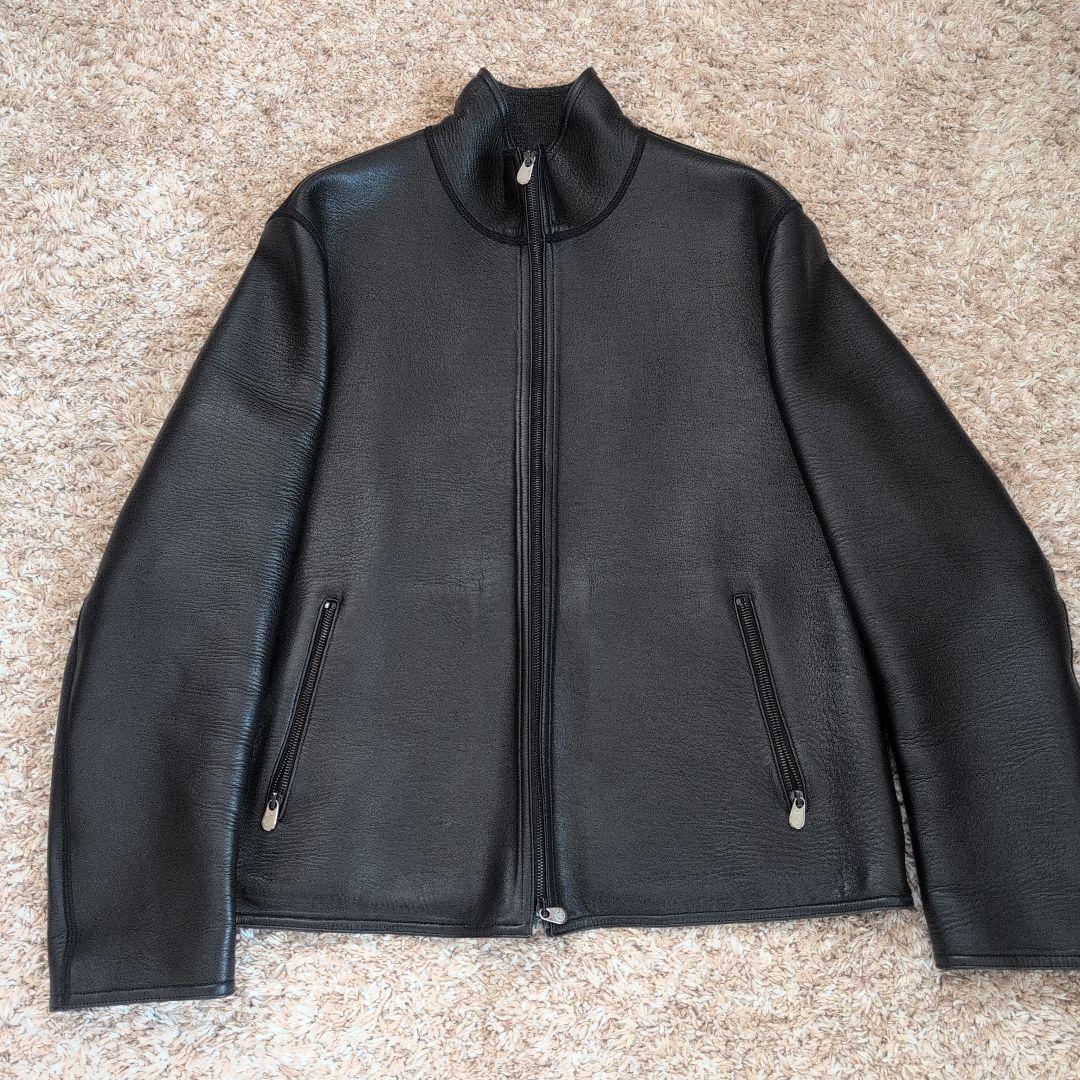 美品 アルマーニコレツォーニ 本革 革ジャン ライダース レザージャケット 2026年最新】Yahoo!オークション -アルマーニ レザージャケット armani