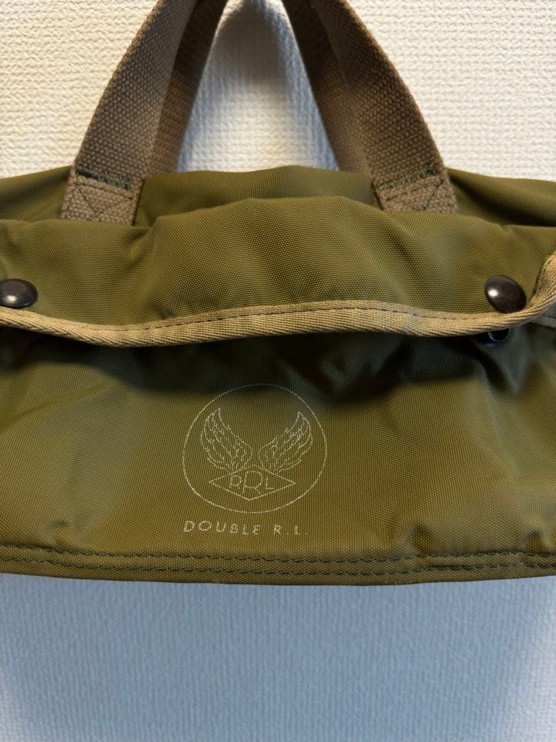 RRL ポーチ ハンドバッグ ミリタリー セージグリーン