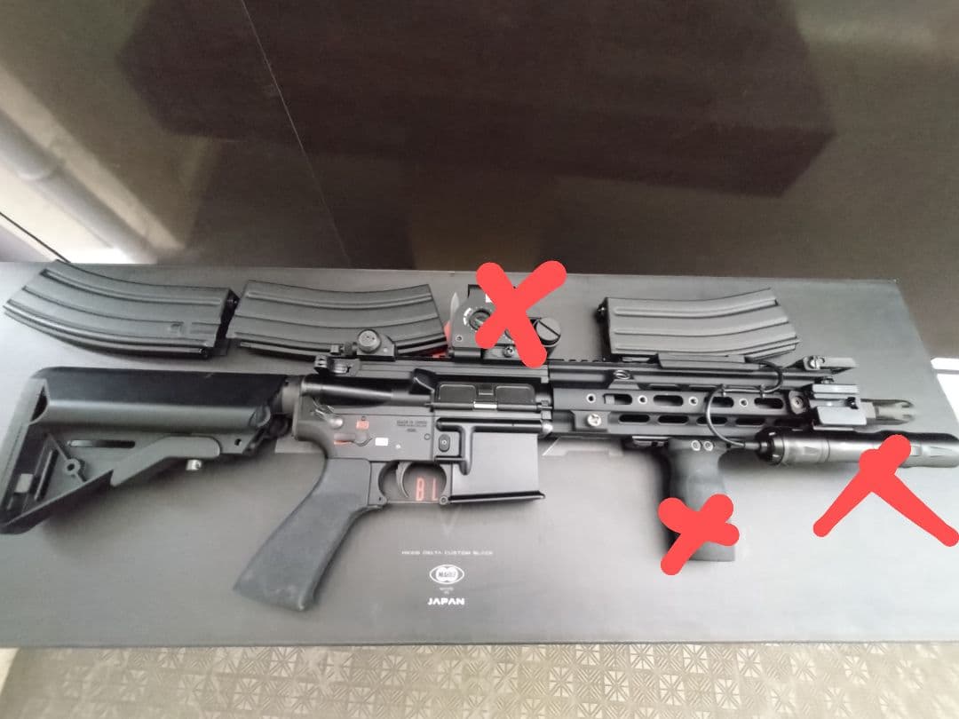 次世代電動ガン　HK416デルタカスタム 次世代電動ガン HK416 デルタカスタム【対象年令 18才以上用】 | 東京