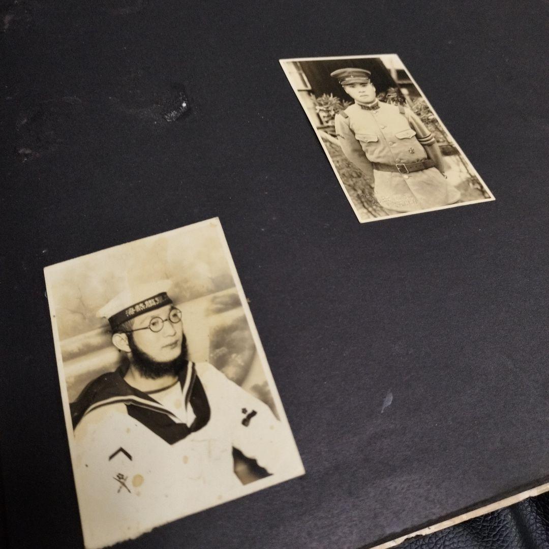 旧日本軍 軍人 戦前 戦時中 白黒写真集 アルバム 骨董 - メルカリ