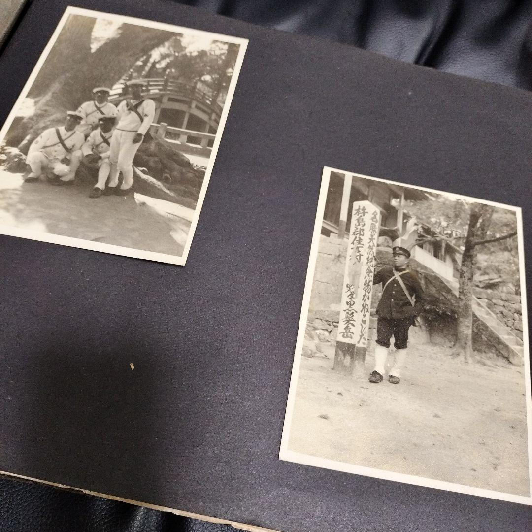 旧日本軍 軍人 戦前 戦時中 白黒写真集 アルバム 骨董 - メルカリ