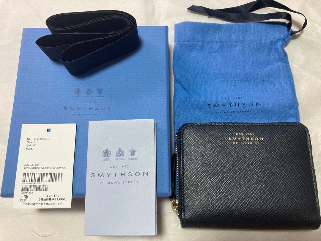 【最終値下げ】SMYTHSON（スマイソン）財布・ジップウォレット
