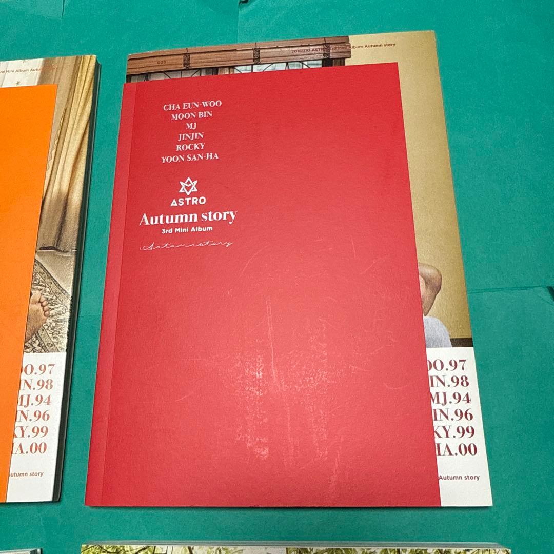 ASTRO 四季 アルバム チャウヌ トレカ 証明写真 ウヌ Spring - メルカリ