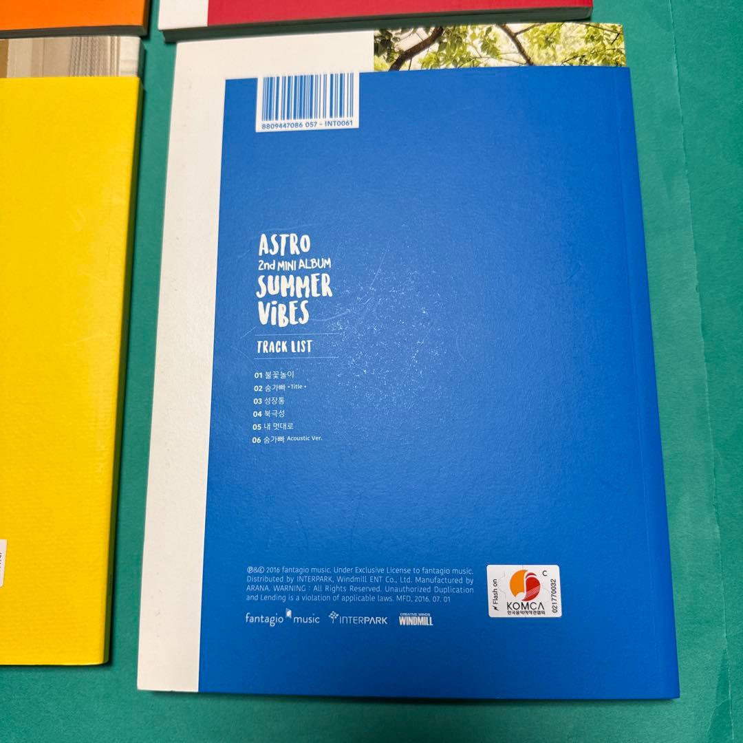 ASTRO 四季 アルバム チャウヌ トレカ 証明写真 ウヌ Spring - メルカリ