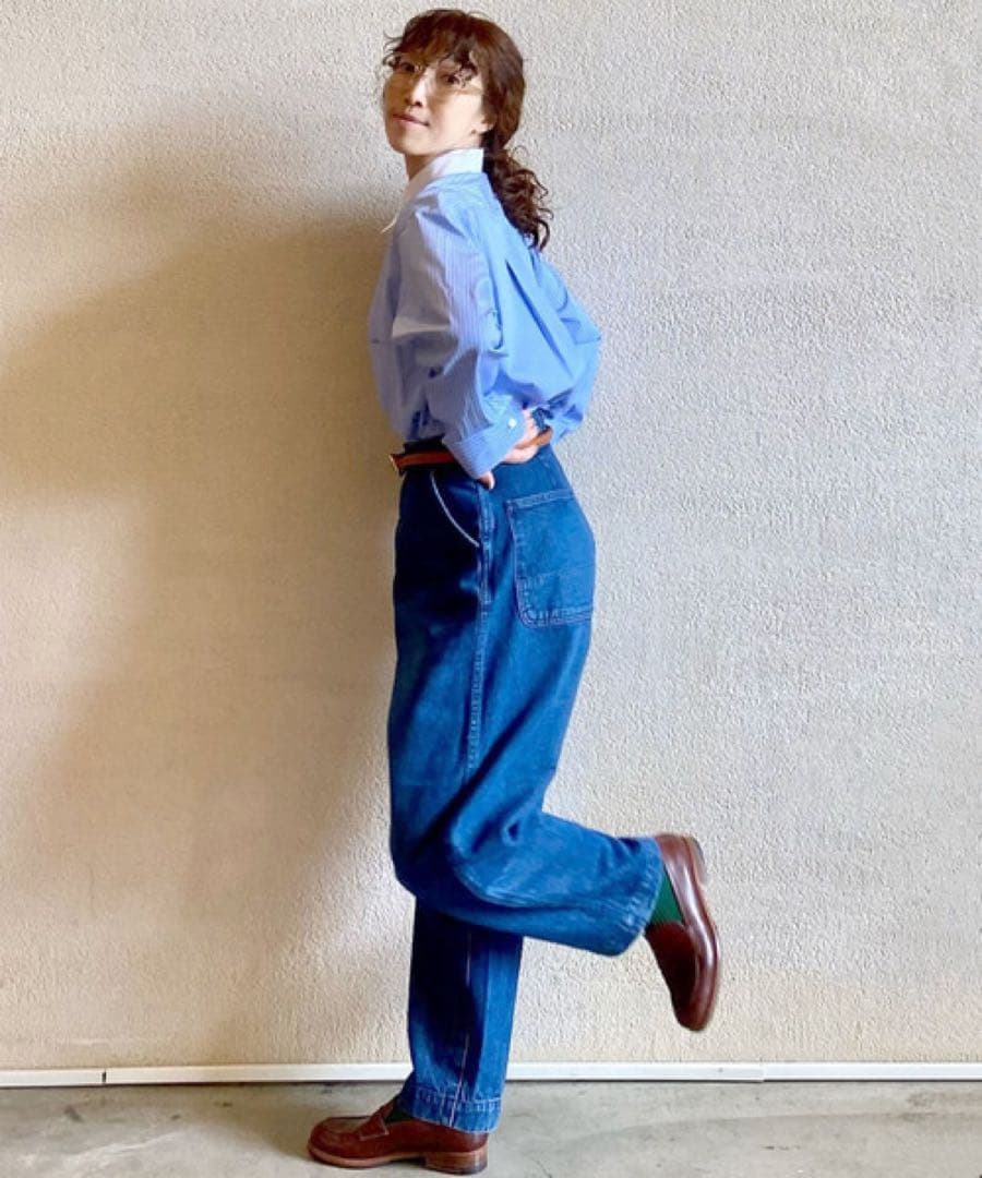 J.S.LUXE 12.5OZデニム バルーンワークパンツ