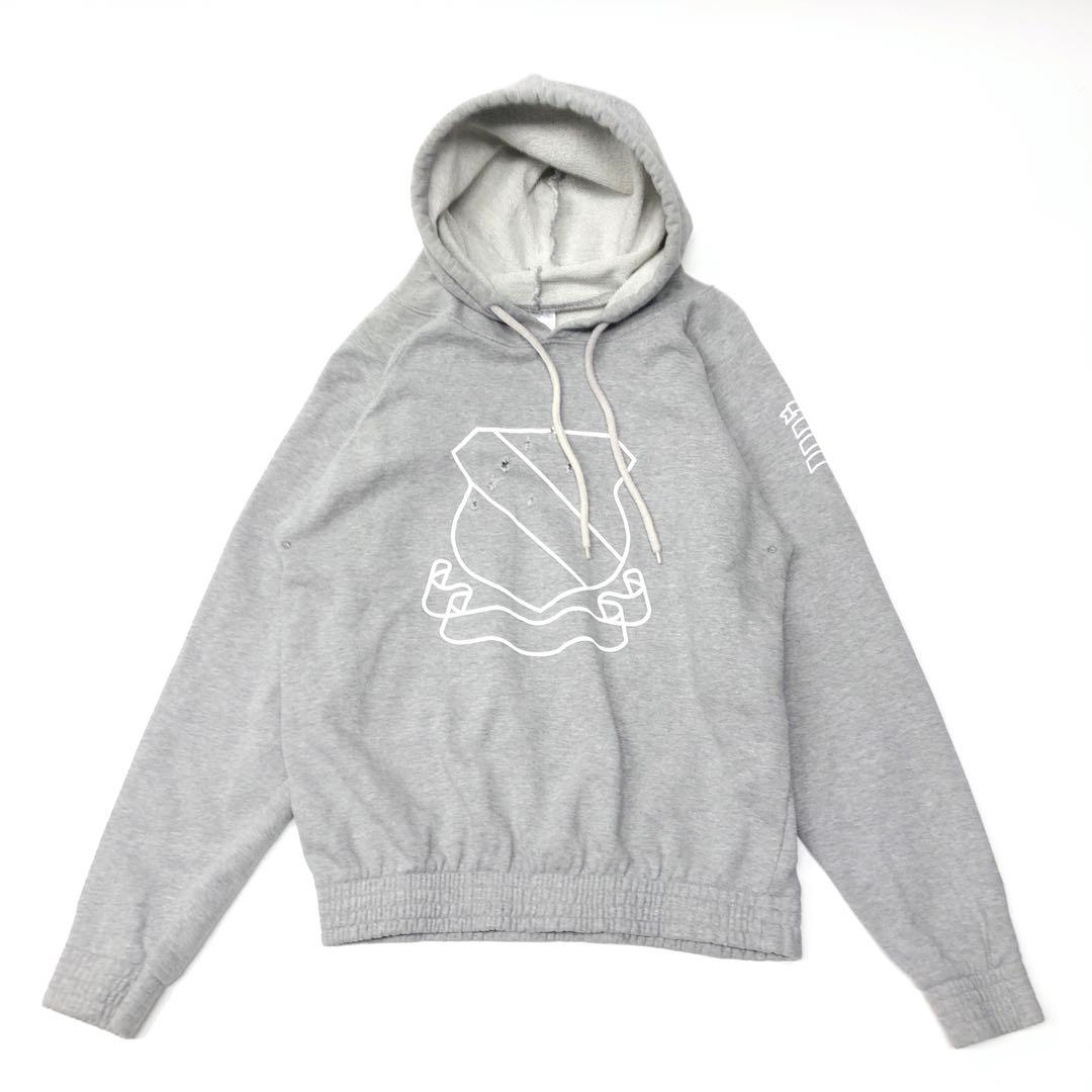 NUMBER (N)INE《ナンバーナイン》エンブレム ダメージ パーカー - メルカリ