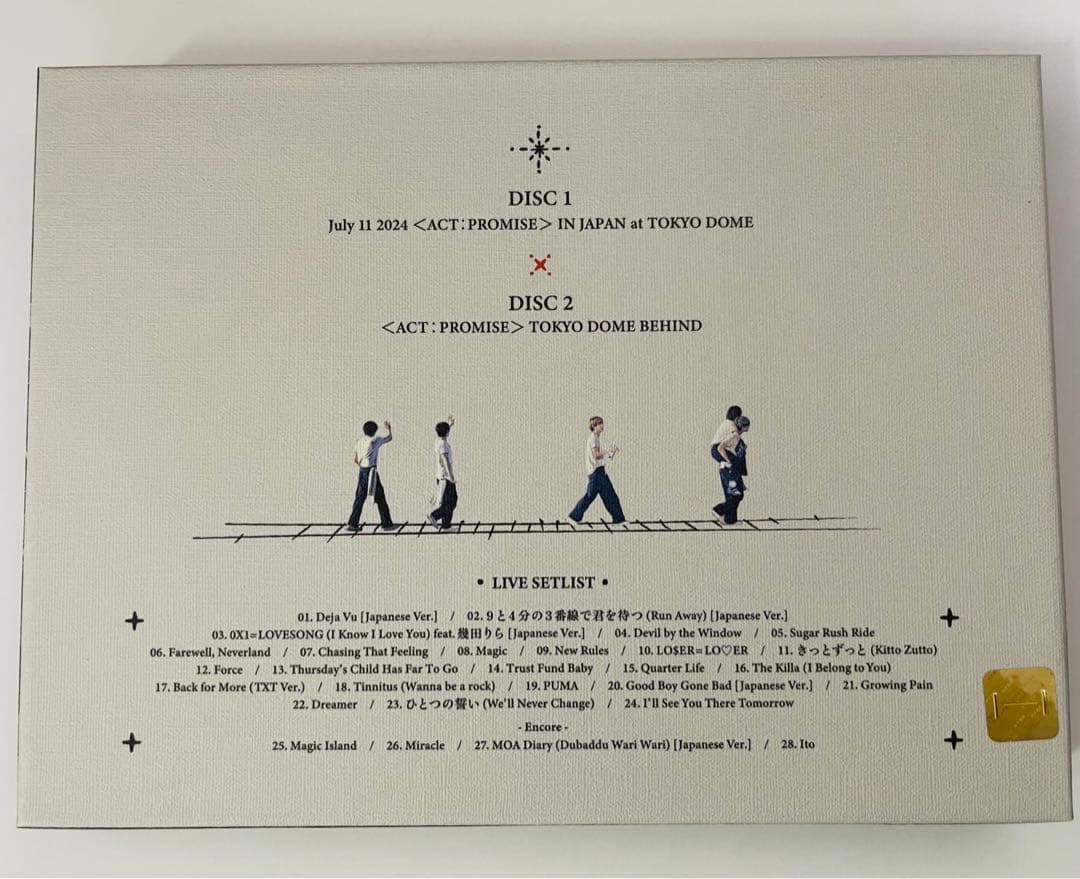 TXT Blu-ray 東京ドーム ACT PROMISE IN JAPAN - メルカリ
