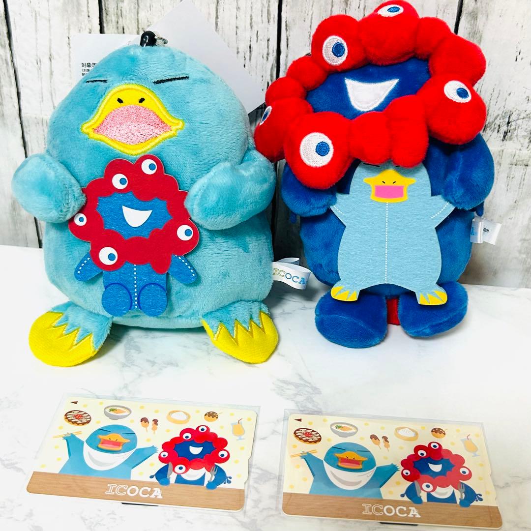 大阪万博 】イコちゃん ミャクミャク 限定イコカ パスケース2個セット