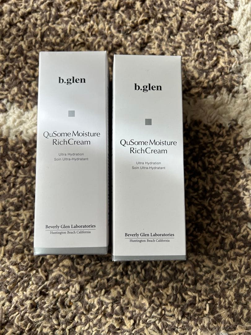 モイスチャーリッチクリーム33g ×2個 b.glen(ビーグレン) / QuSomeモイスチャーリッチクリーム(旧)の公式