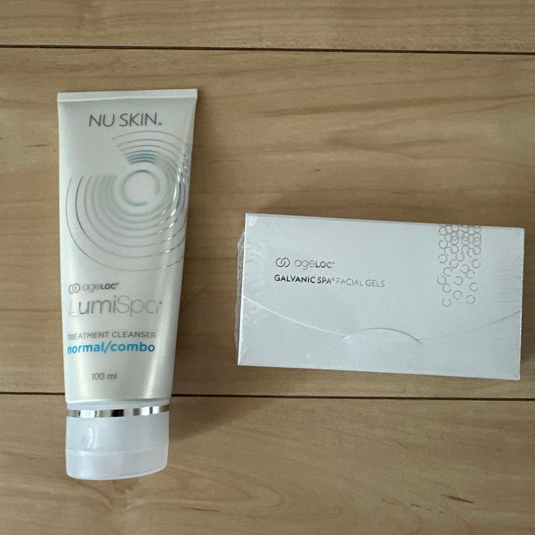 NU SKIN ルミスパ洗顔料(ノーマル)、ガルバニックスフェイシャルジェル 楽天市場】ニュースキン ガルバニックスパ フェイシャルジェルの通販