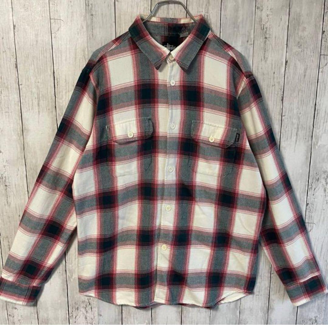 stussy チェックシャツ オンブレ 常田大希 - メルカリ