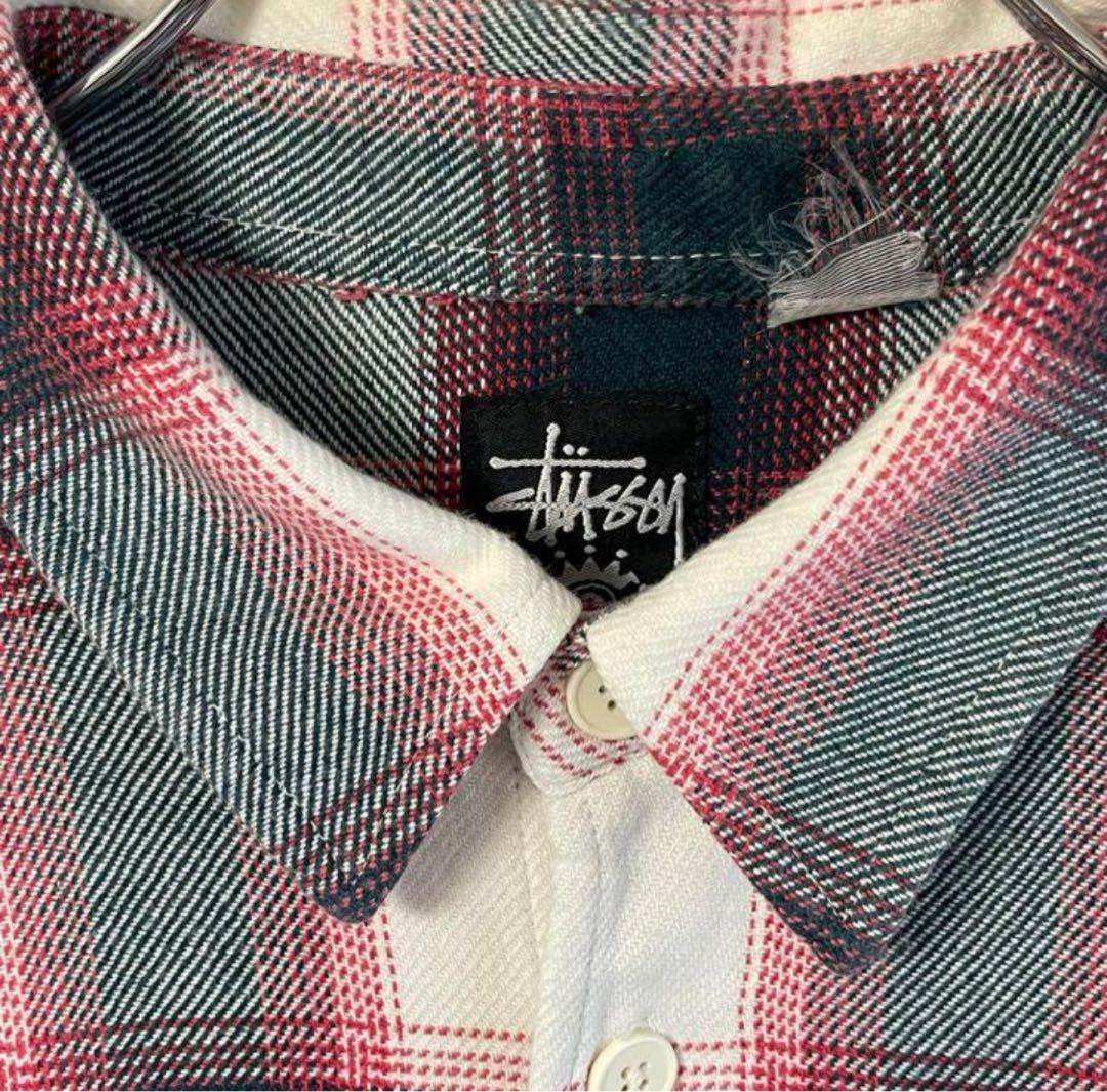 stussy チェックシャツ オンブレ 常田大希 - メルカリ