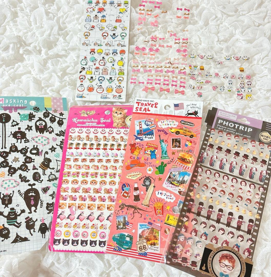 平成レトロ 昔のシールまとめ売り♡ 7シート - メルカリ