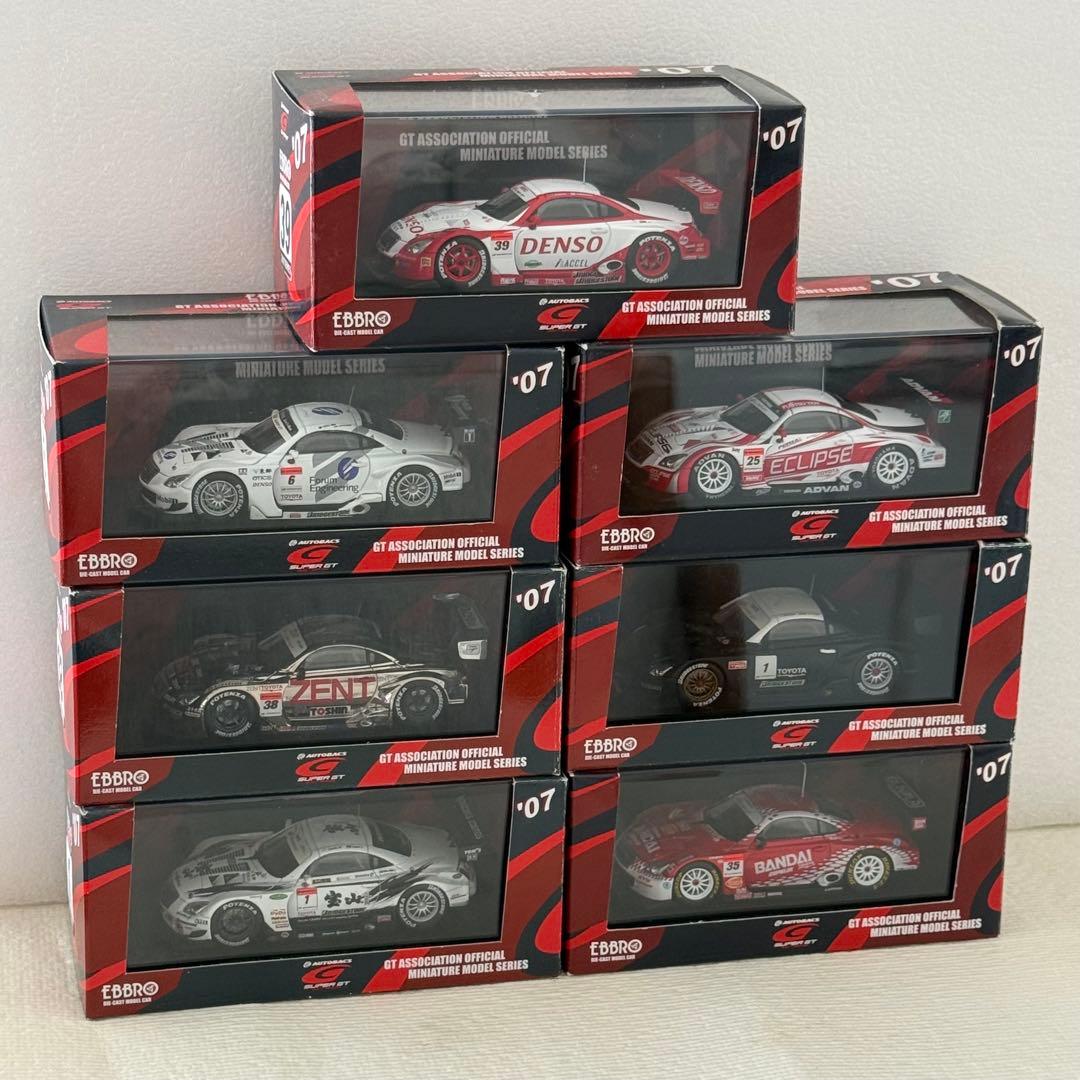 美品7台セット！ EBBRO GTアソシエーション　ミニカー　 1/43スケール