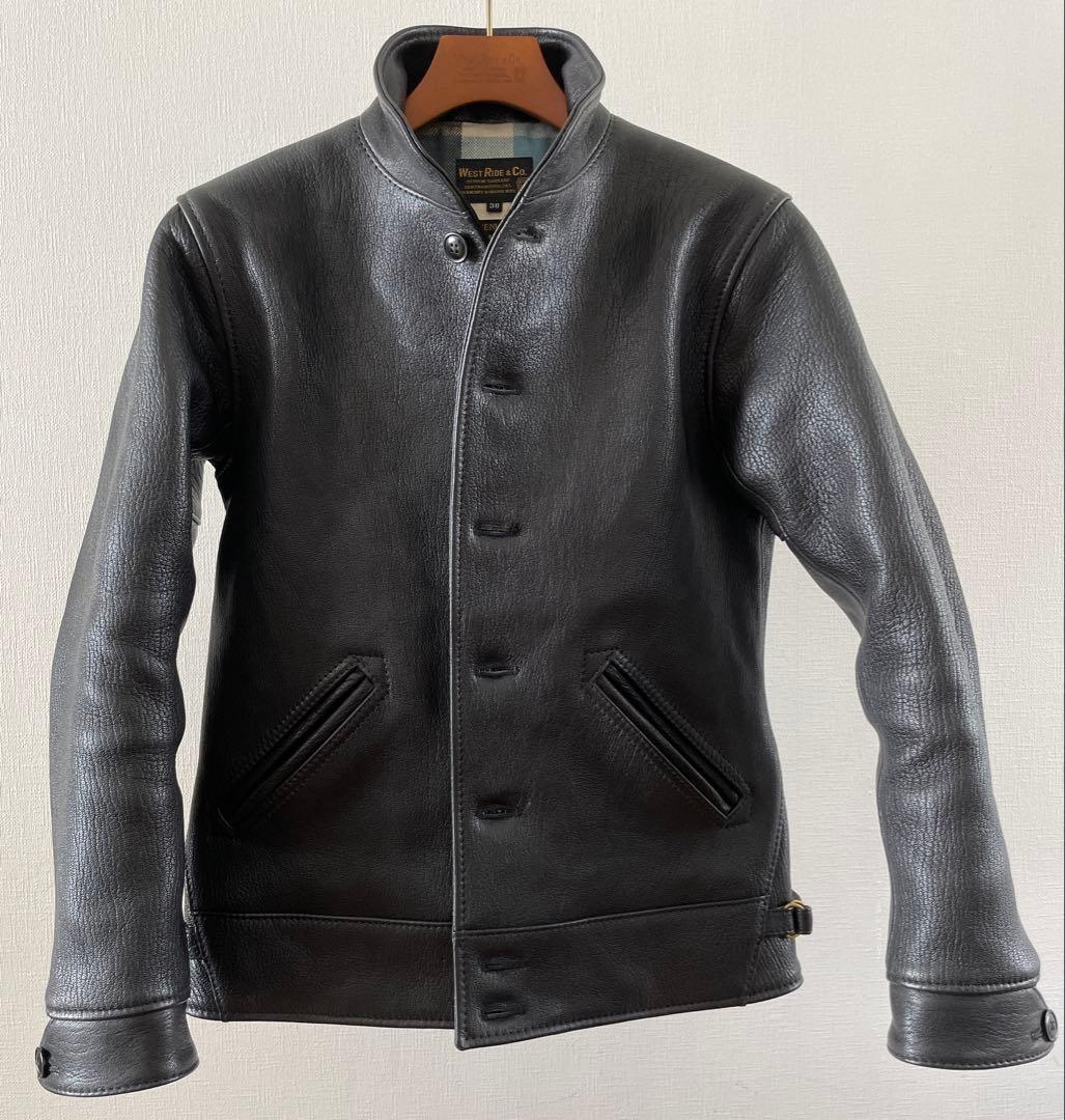 WESTRIDE 新WATSONVILLE レザージャケット 室内試着のみ極美品 - メルカリ