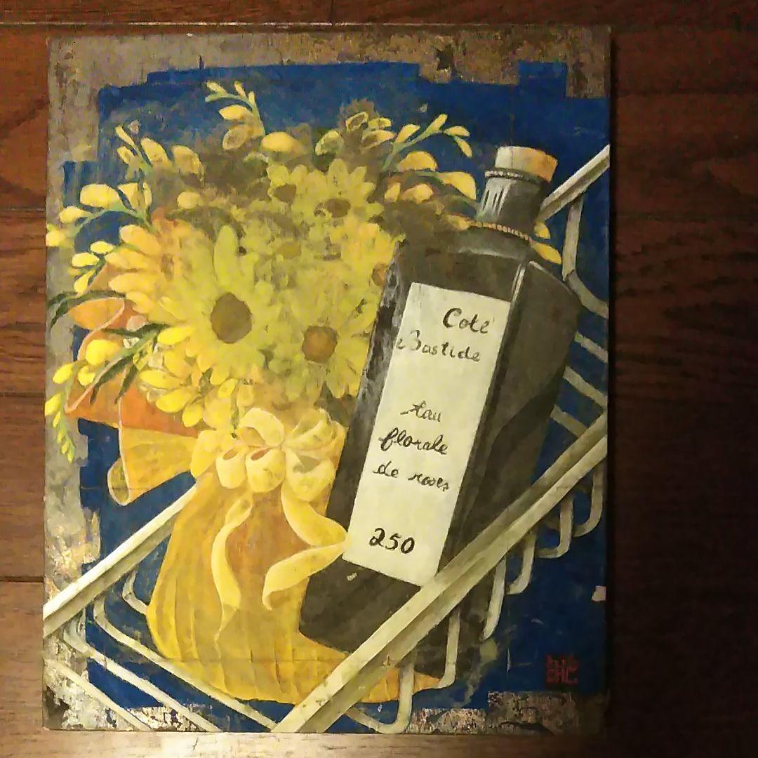 日本画⑥　花籠