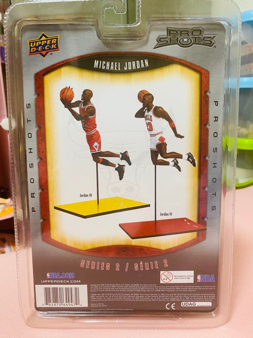 マイケル ジョーダン アッパー デッキ プロ ショット フィギュア