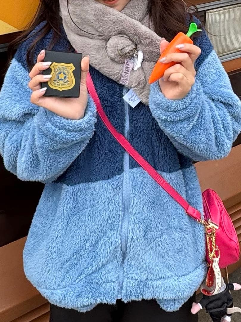 ズートピア もこもこパーカー ジュディ ニック - メルカリ