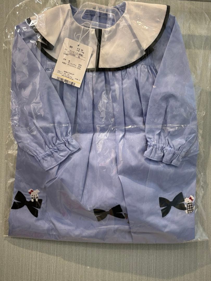 f*a様 新品タグ付き　ファミリア　ワンピース　80