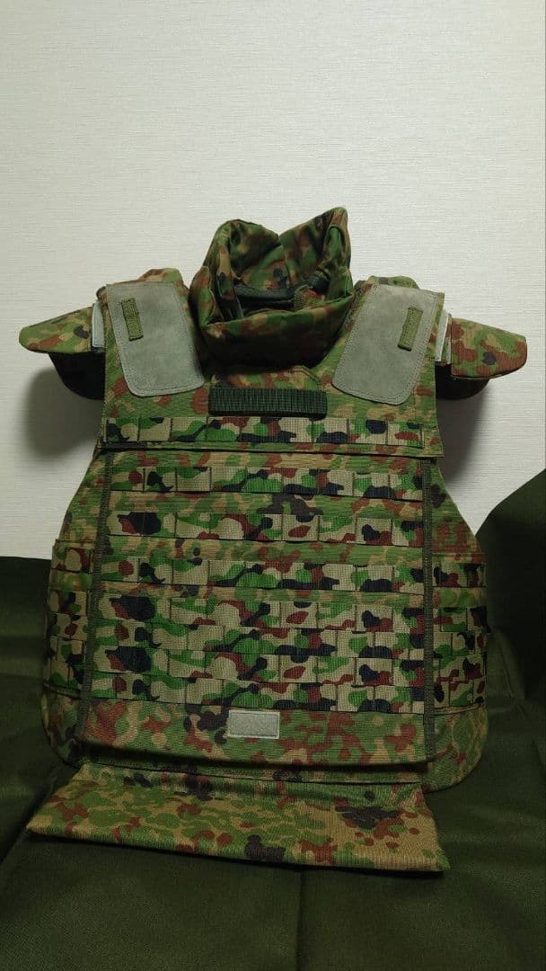 迷彩タクティカルベスト 陸上自衛隊迷彩 タクティカルベスト (楯桜製・オリジナル)│ナナシノミコト