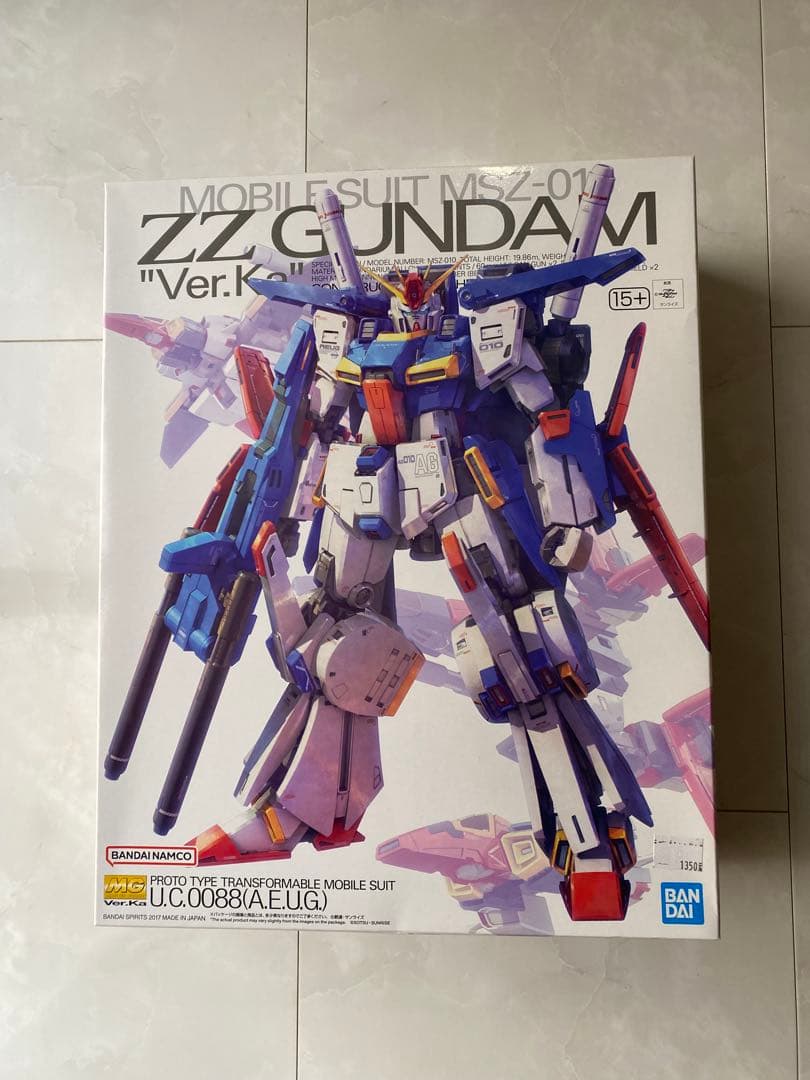 MG 1/100 ダブルゼータガンダム Ver.Ka 【新品・未組立】ガンプラ