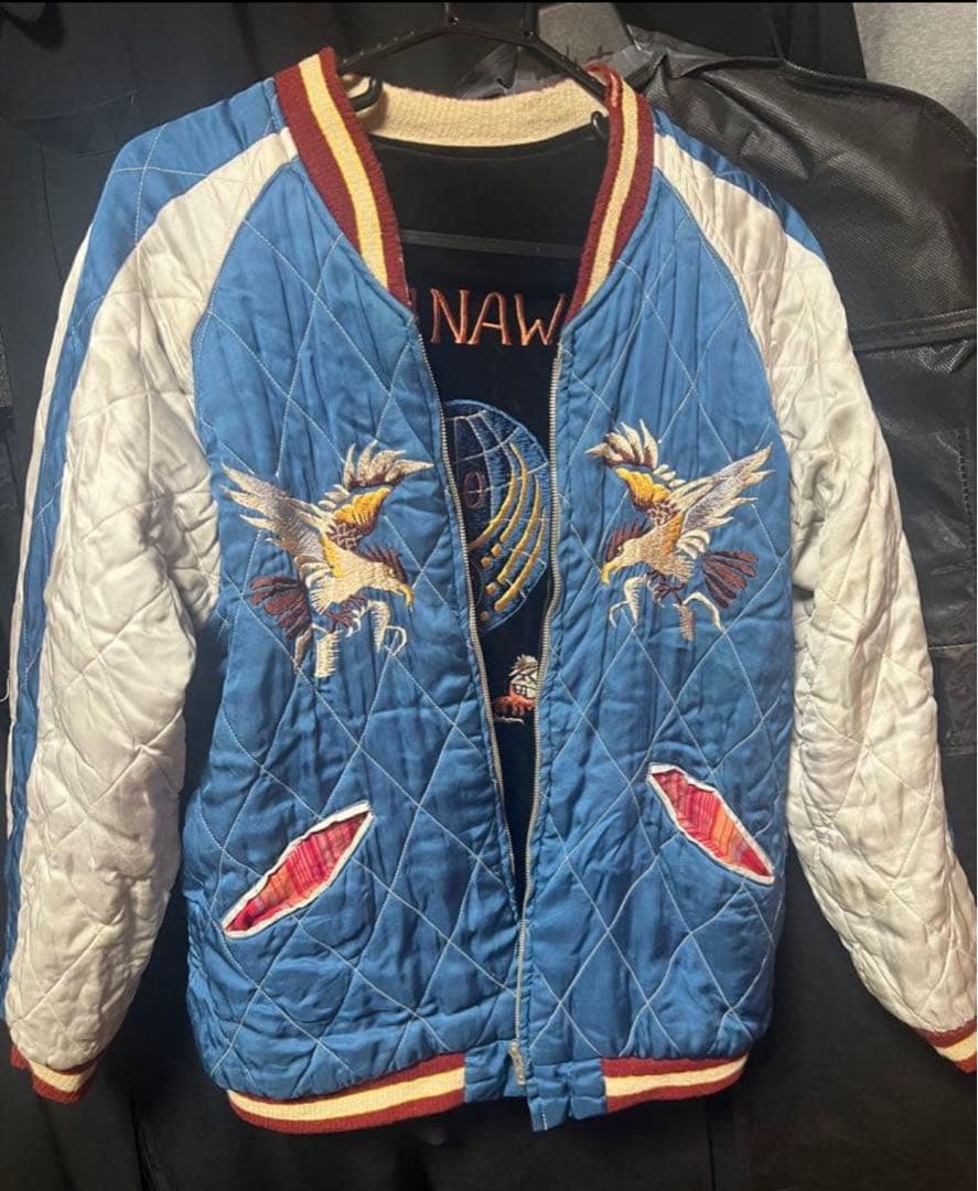 K*9様 港商　東洋　スペシャルスカジャン 虎 沖縄 別珍