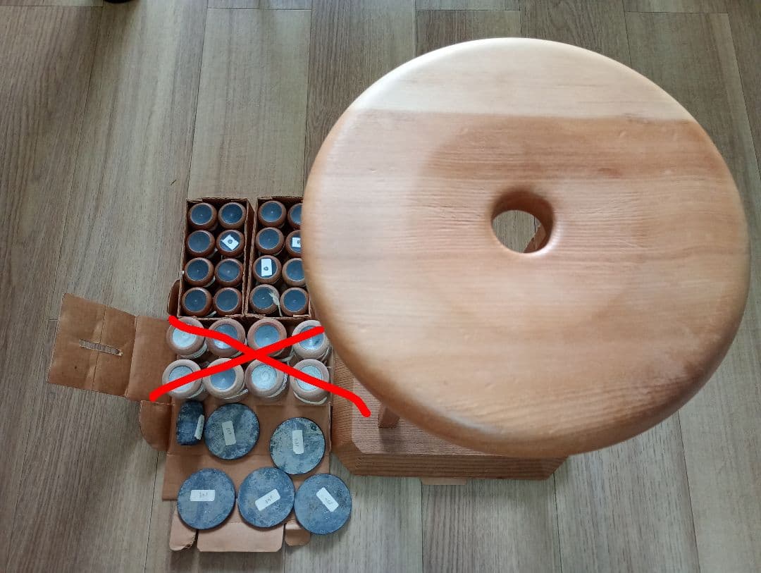 組紐台　丸台　40匁