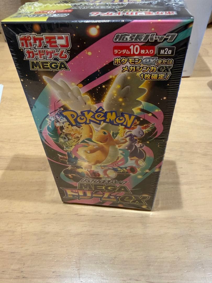 ポケモンカードゲーム MEGAドリームex シュリンク付き1BOX
