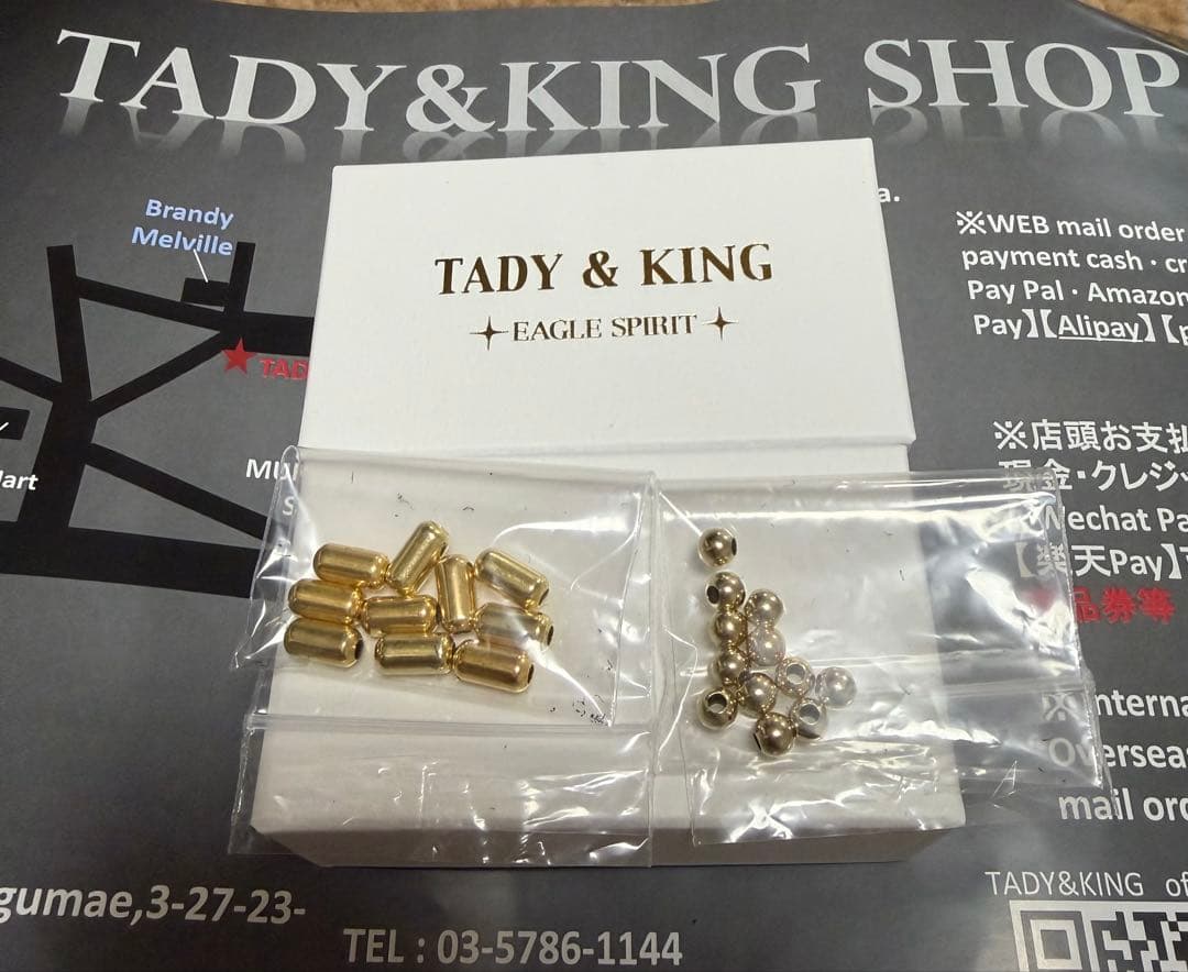 tady&king 中空ビーズ