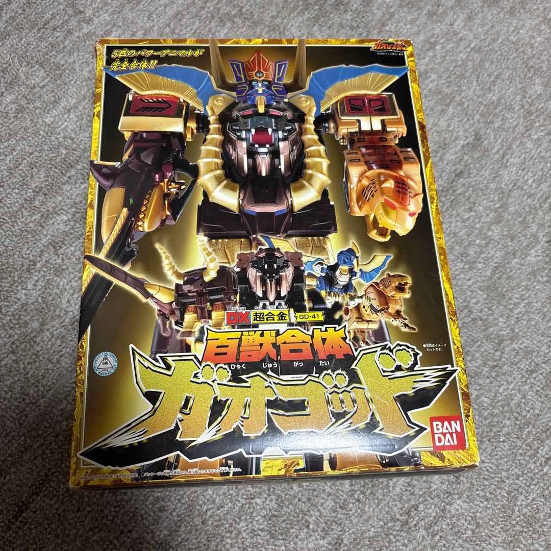 【未使用美品】　百獣合体 DX超合金 ガオゴッド 百獣戦隊ガオレンジャー