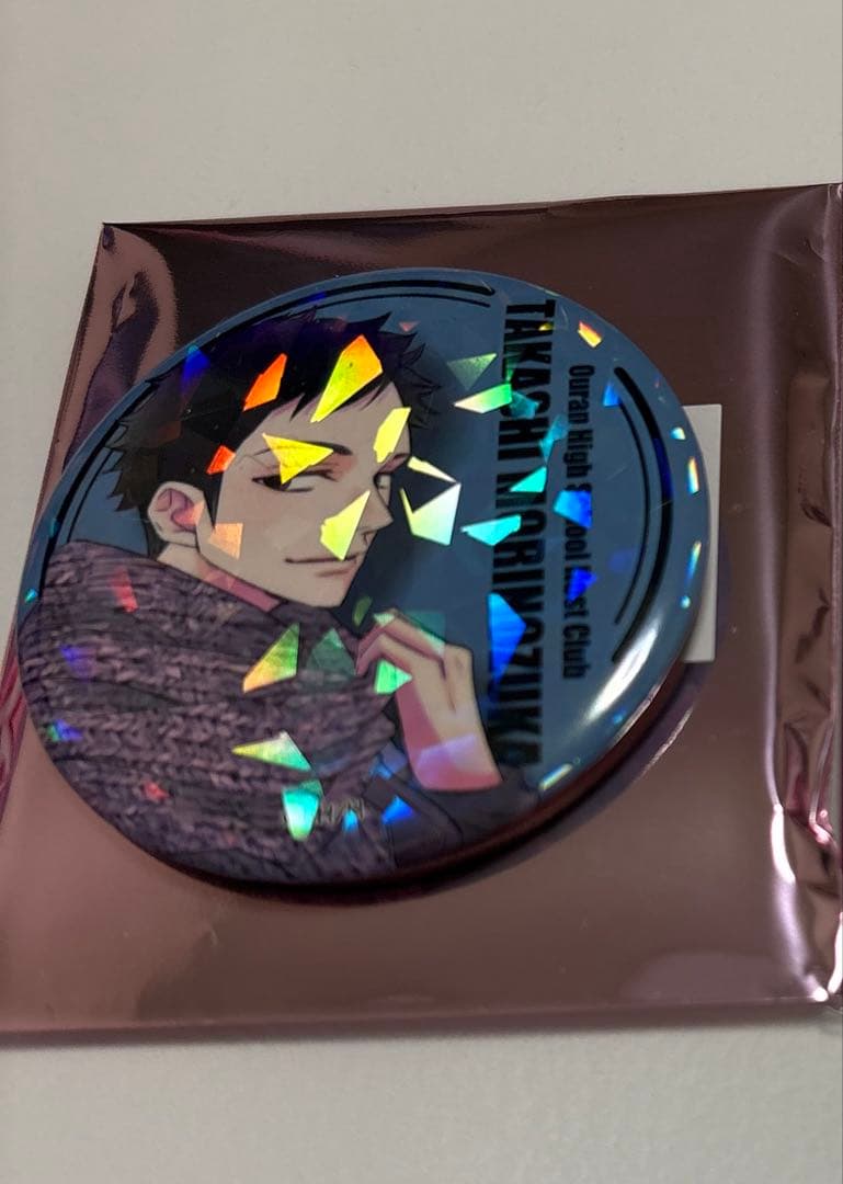 桜蘭高校ホスト部 カフェ 缶バッジ モリ先輩 銛之塚崇 - メルカリ