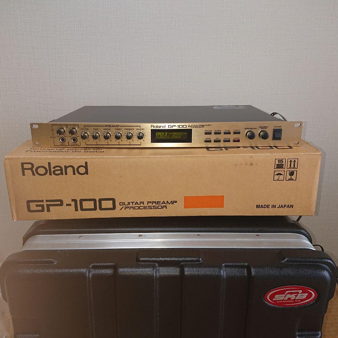 Roland GP-100 ギター プリアンプ/プロセッサー 箱、説明書 付属 Roland GP-100 Service Notes - Guitar Preamp/Processor