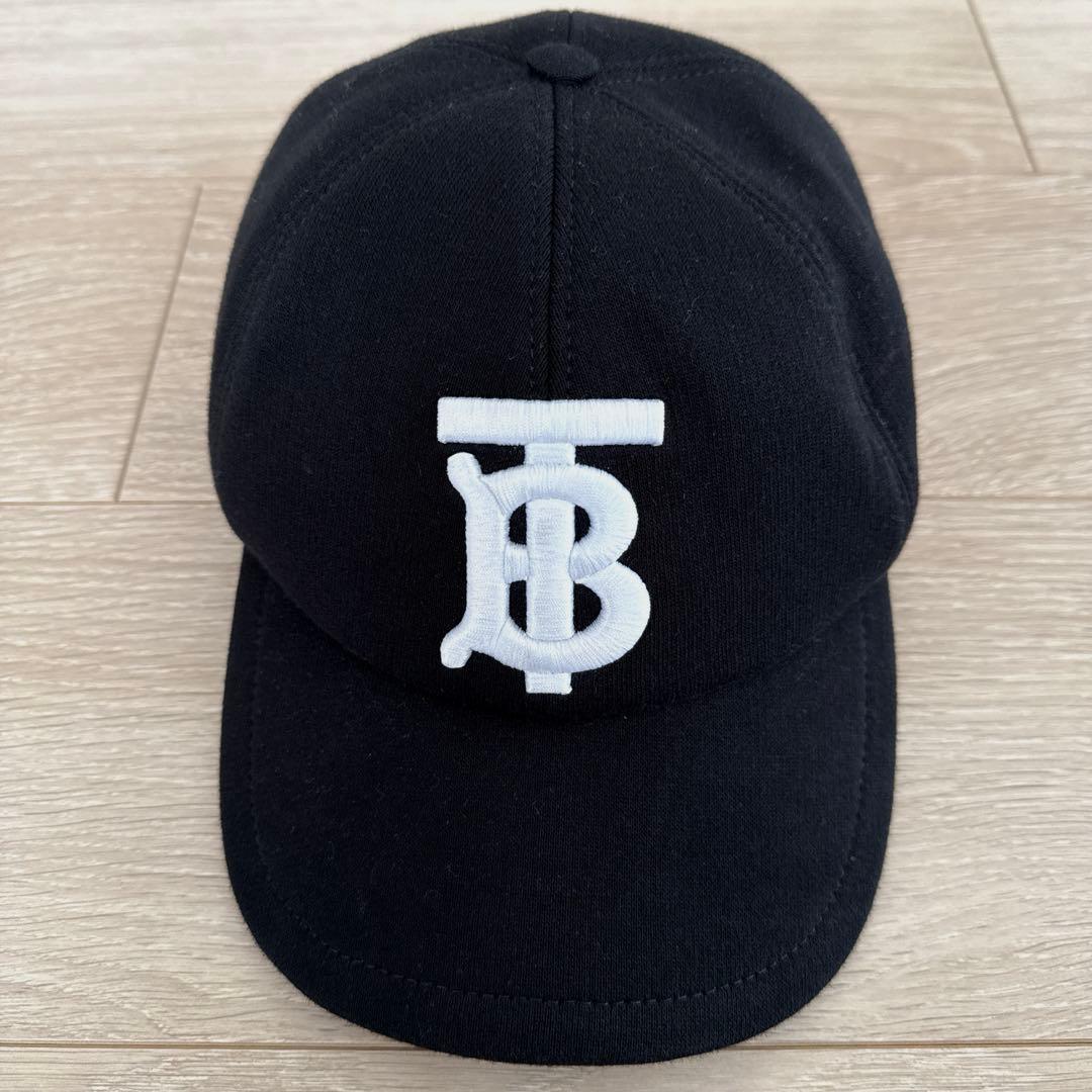 美品　バーバリー BURBERRY TB ベースボールキャップ ブラックM